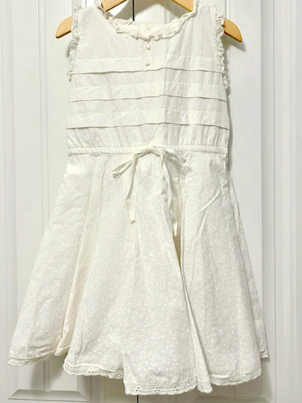 Well Dressed Wolf white floral innocence dress and shorties set